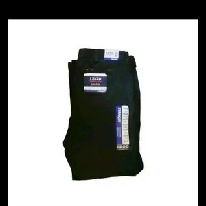 IZOD Men's Black Pants